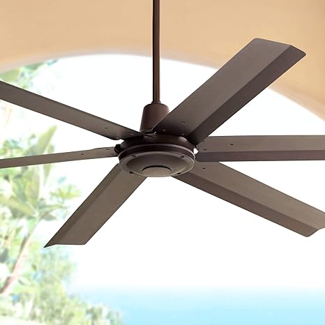 60 Turbina Max Modern Industrial Outdoor Ceiling Fan With Remote