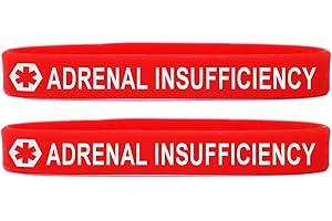 SayitBands 2 Pack of Medical Alert Wristband Bracelets in 12 Options