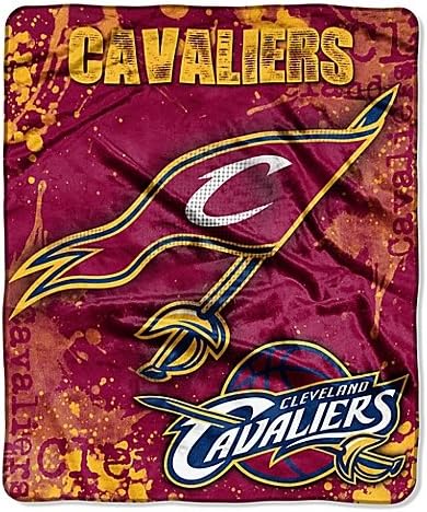 NBA Cleveland Cavaliers Super-Plush Raschel Throw Blanket