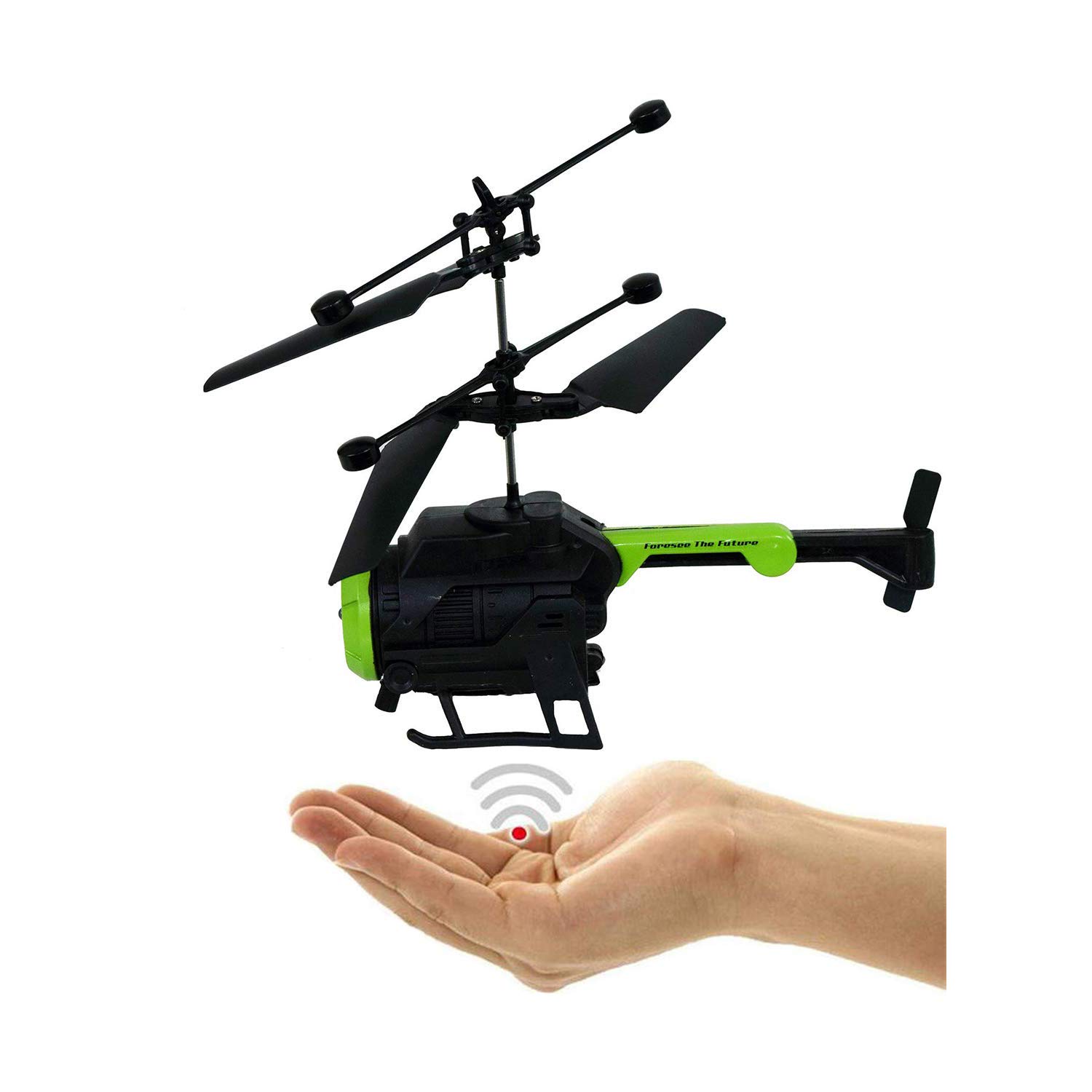 hand sensor helicopter toy