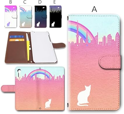 Amazon Co Jp Xperia Xz So 01j Sov34 601so 専用 手帳型 ケース カメラ穴搭載 ダイアリー スマホケース スマホカバー レザー製 ねこ と 都会 デザインa ピンク 白猫 エクスペリア エックスゼット Docomo ドコモ Au Softbank ソフトバンク 家電 カメラ
