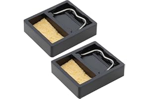 OTOTEC 2pcs Electric Soldering Iron Stand Holders Soldering Iron Base High Temperature Resistant Solder Iron Stand for Weldin