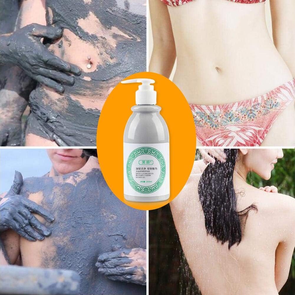 themesmith 260ml Whitening Body Wash Volcanic Mud Body Wash Quick Whitening Body Wash