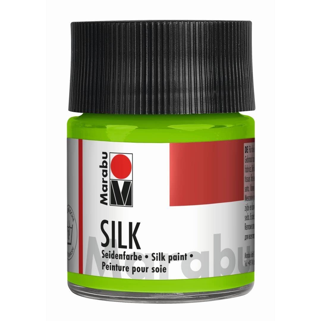 Marabu Silk Paint 50ml - 282 Leaf Green