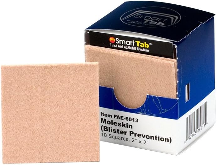 Pac-Kit by First Aid Only Moleskin Blister Prevention, 10 Count: Industrial & Scientific