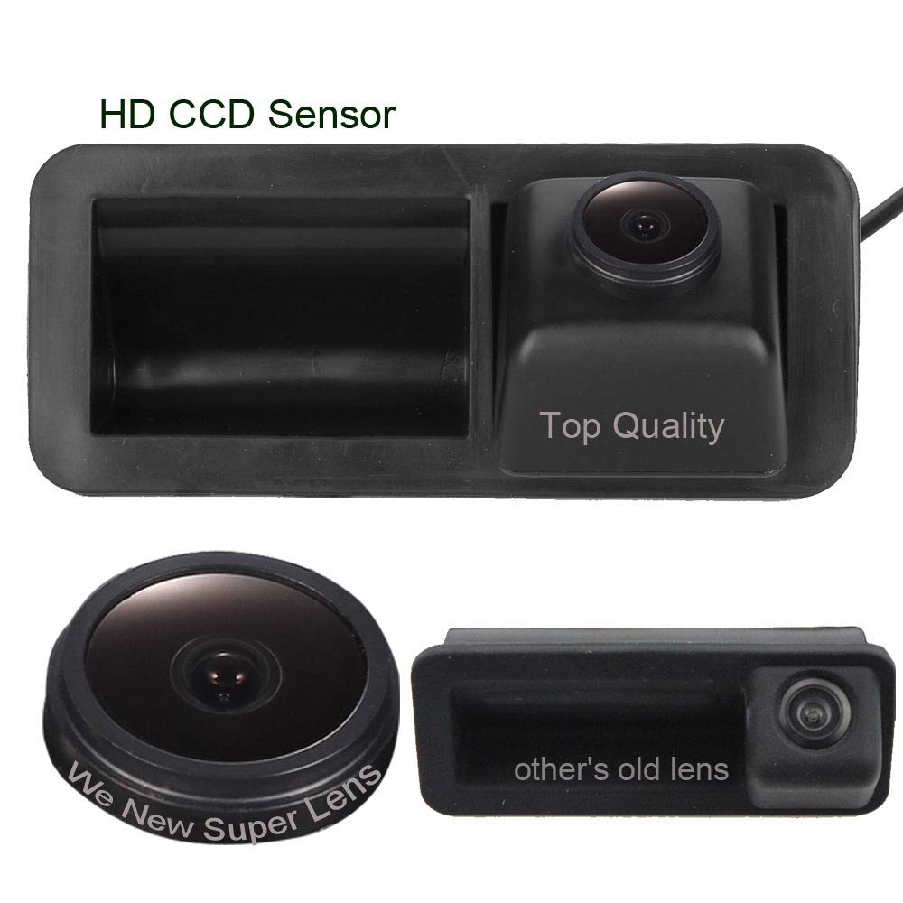 Trunk handle reversing camera Waterproof Backup Camera Color Car Rear View Camera Viewing Angle with Night Vision for Ford Mondeo/Fiesta/S-Max/Focus 2C 3C/Range Rover/freelander2 2010-2013