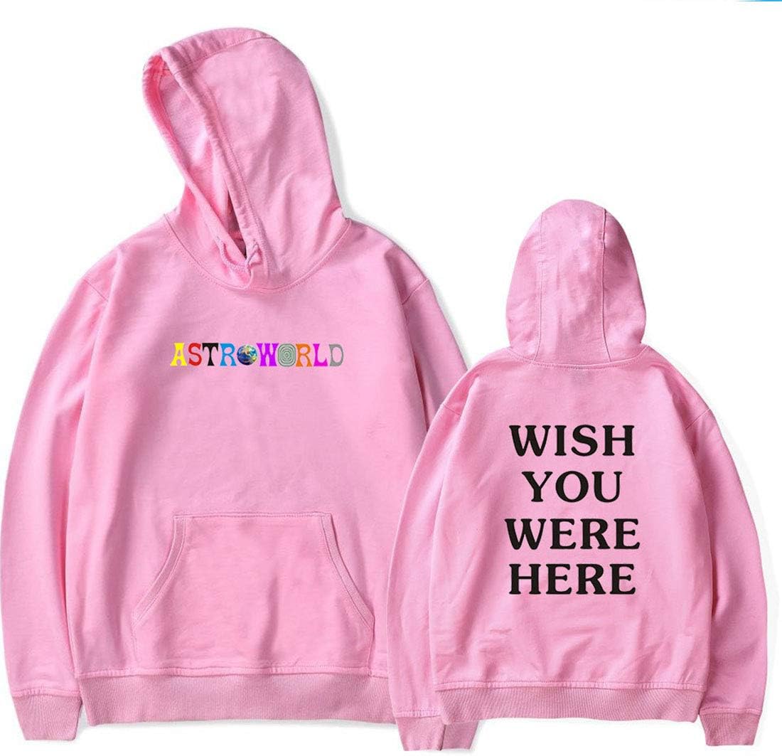 BTS Print Travis Scotts ASTROWORLD Hooded Hoodies Men/Women Clothes Plus Size Harajuku Hip Hop Hoodies Sweatshirt