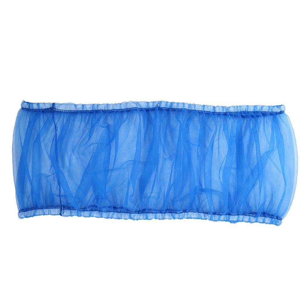 Tangxi Bird Cage Cover, Bird Cage Mesh Net Cover Skirt Nylon Mesh Fabric Bird Cage Seed Catcher Breathable Ventilated Washable (Blue)
