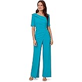 Adrianna Papell womens Knit Crepe Jumpsuit