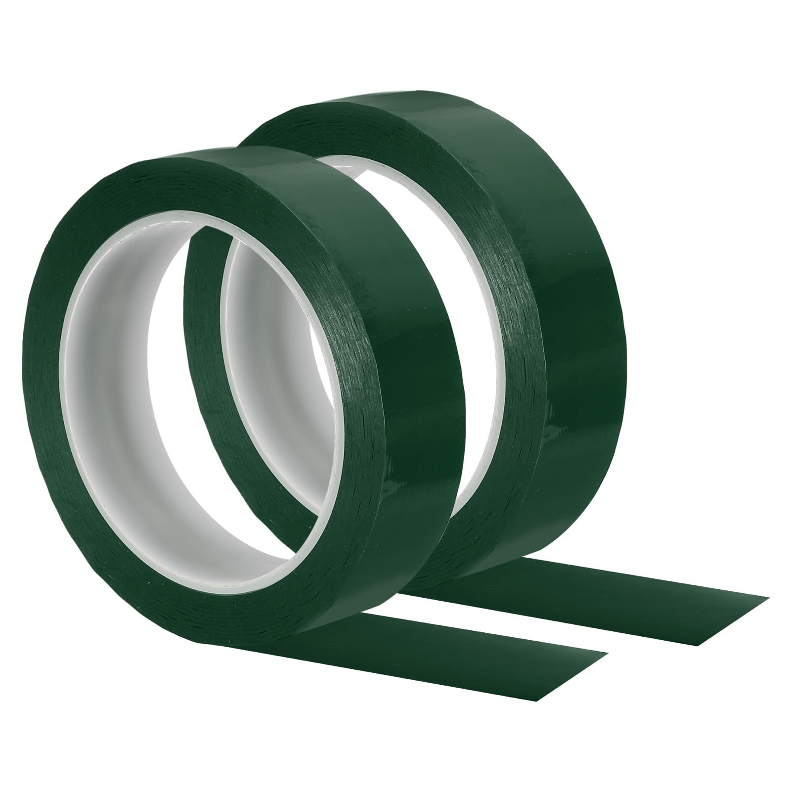 PATIKIL Whiteboard Tape 25mm 1", 2 Pack Thin Dry Erase Tape for Graphic Chart Marking DIY Art, Green