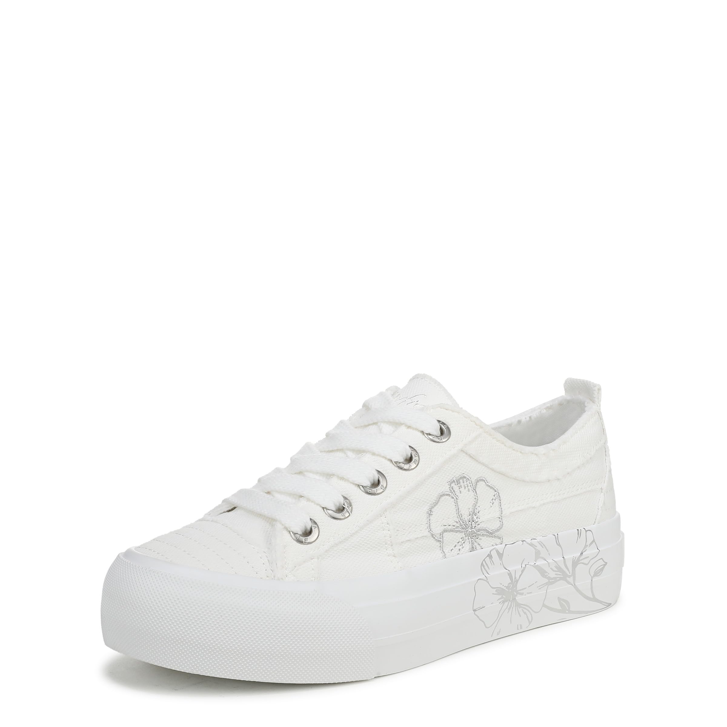 Blowfish Malibu Women’s Sadie-Sun Sneaker White 6.5 M