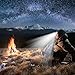 POWERCAP LED Beanie Cap 35/55 Ultra-Bright Hands Free LED Lighted Battery Powered Headlamp Hat (Black)