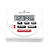 Marathon 24 Hour Digital Timer, White