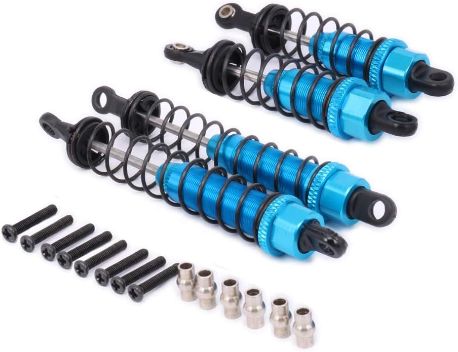 For Wltoys 1-12 12428 12423 FY03 12628 Hopup Parts 4PCS Shock Absorber Assembled Replacement Short Course Desert Buggy Off-Road