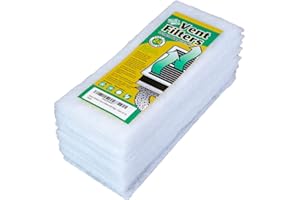 EVERYTHING Dust Control Vent Filters - Pack of 24 Air Vent Filters (4" x 10")