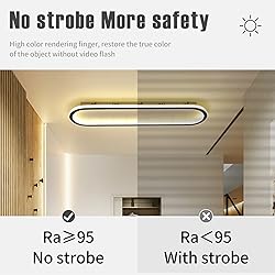 47”Flush Mount CeilingLight, Modern LED Hallway
