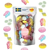 Bubs Swedish Candy Mix, 1 Pound, Vegan and Gluten-Free Treat, Plant-Based Sweets, Swedish Gummies, Sweet and Sour Candy