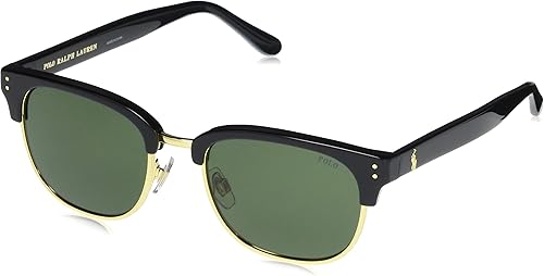 polo ralph lauren trainer in black with gold logo