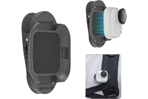 Sinyutia Magnetic Backpack Clip for Insta 360 Go Ultra, Quick Release Mount Camera Clip for Backpack Hat Compatible with Inst