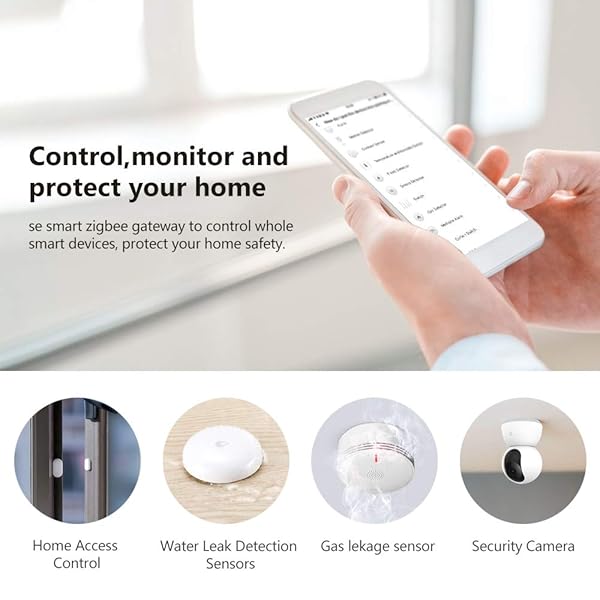 eMylo Smart Wireless ZigBee Gateway Smart Home ZigBee Hub Bridge Wireless Central Control Hub Stellen Sie eine Verbindung mit Zigbee Smart Produkten
