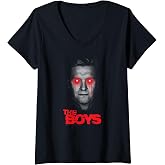 Women's The Boys Homelander Dripping Eyes V-Neck T-Shirt