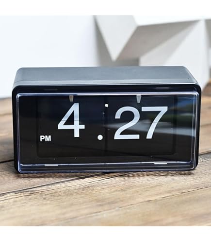 Twemco Retro Modern Germany Quartz Movement Flip Clock QT30T
