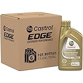 Castrol Edge Extended Performance 5W-20 Motor Oil 1 Quart, Pack of 6