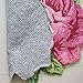 USTIDE Pink Rose Rug, Rustic Flower Carpet, Handmade Romantic Non- Slip Area Rugs, Doormat for Bathroom Living Room/Bedroom, Small Bath Rug (1.97FTx2.3FT)