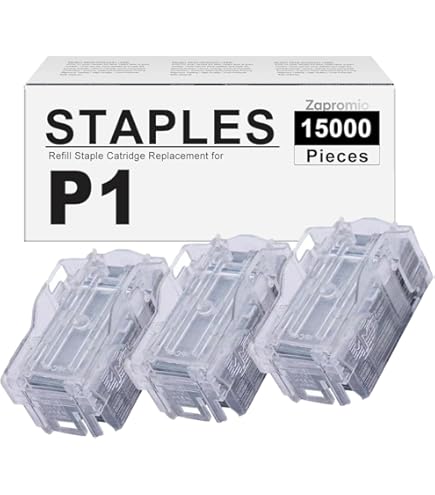 ♢新品♢Canon Staple-P1 & Cartridge-Y1 5個セット Amazon.com: SuppliesMAX Compatible Replacement for Canon Type Y1