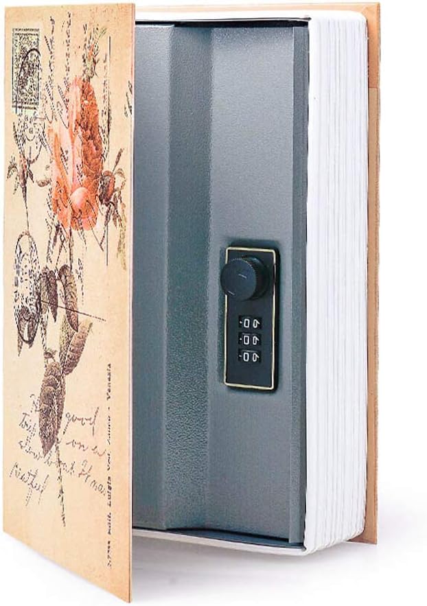 Lazmin Geheimbuch Safe - Versteckte Aufbewahrung Für Wertsachen