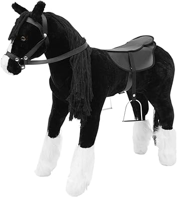 Happy People 58046 Peluche Cavallo Shire Horse Amazon It Giochi E Giocattoli