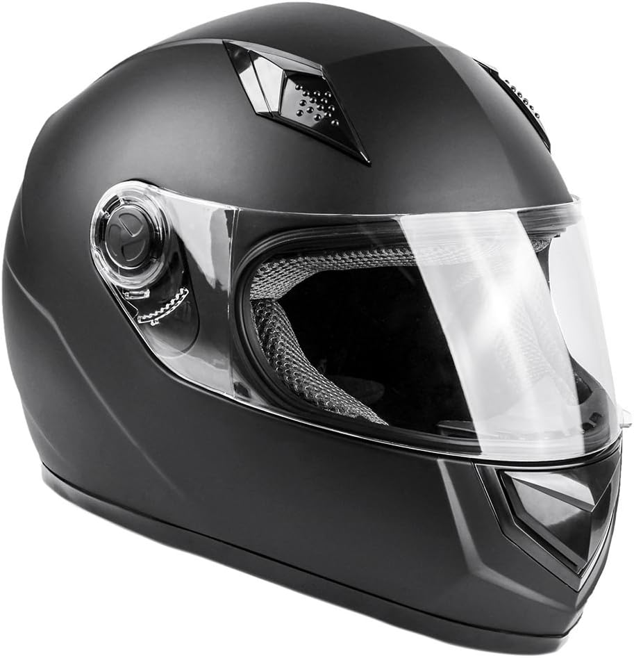 Typhoon Adult Full Face Motorcycle Helmet DOT - Same Day Shipping