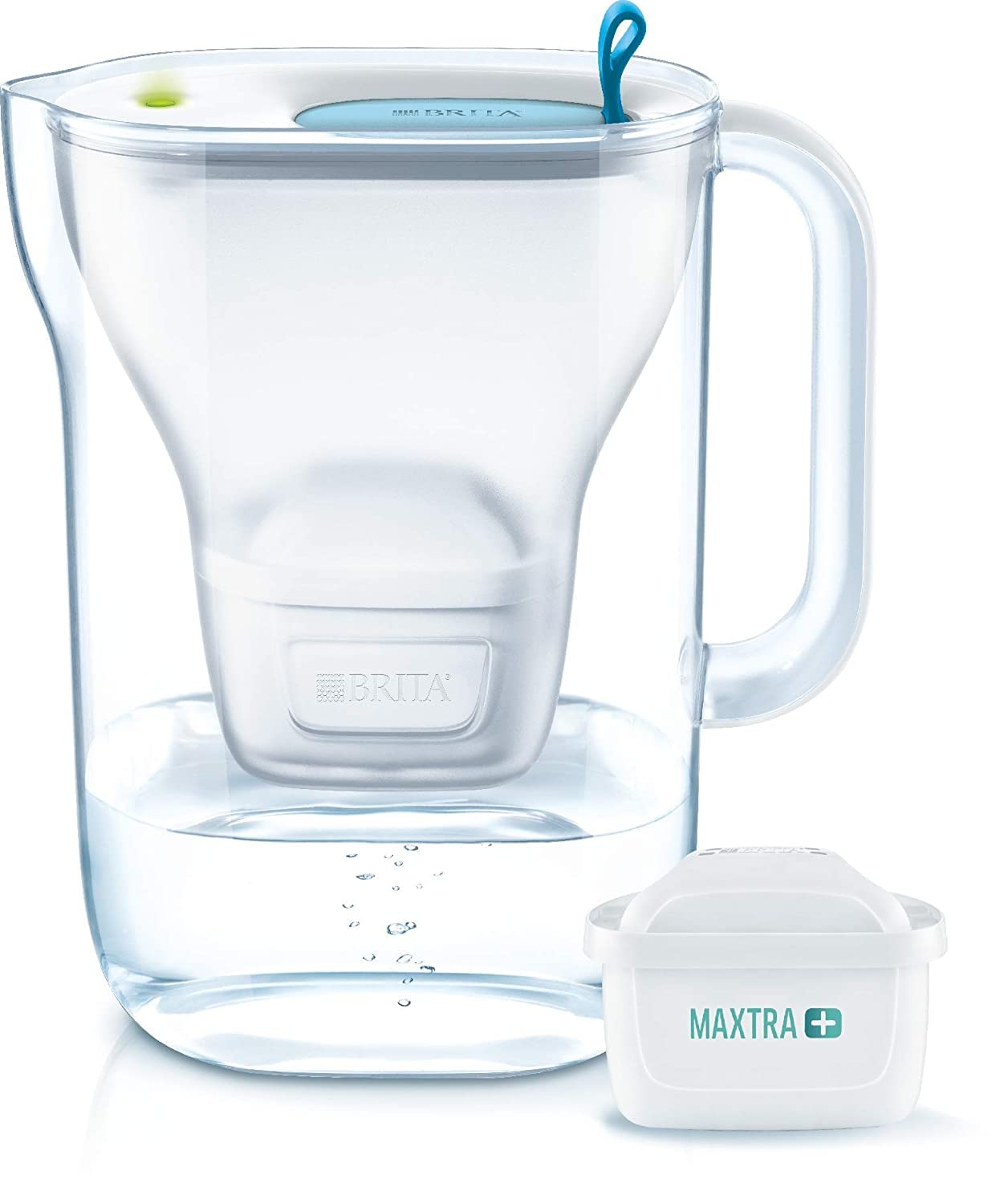BRITA Style blue Maxtra+ Pure Performance, volume 2,4l, tasty, cleaner water without chlorine and impurities