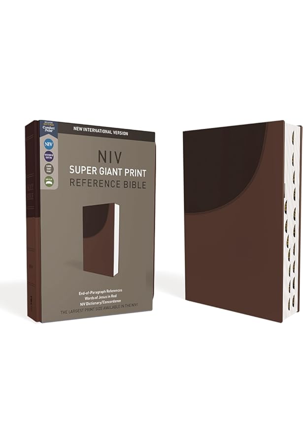 NIV, Super Giant Print Reference Bible (Font Size: 16.5-point