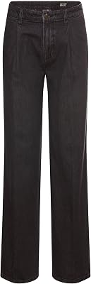 Damen Denim Chino mit Five-Pocket-Design Kaviar, womenswear-30/32