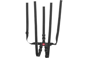 ANDRESLAD Adjustable 5 Point Stroller Safety Belt Harness Strap for Pram Chair, Universal Replacement Safety