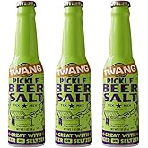 Twang Flavored Beer Salt Seasoning, Pickle, Toppings for Beer, Hard Seltzers, Canned Cocktails and More, 1 Ounce (Pack of 3)