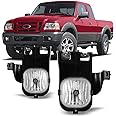 Winjet WJ30-0556-09 OEM Series for 2006-2007 Ford Ranger Clear Lens Factory Style OE Fitment Replacement Fog Light A Pair Set