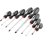 K Tool International 8-Piece Chrome Vanadium Steel Screwdriver Set