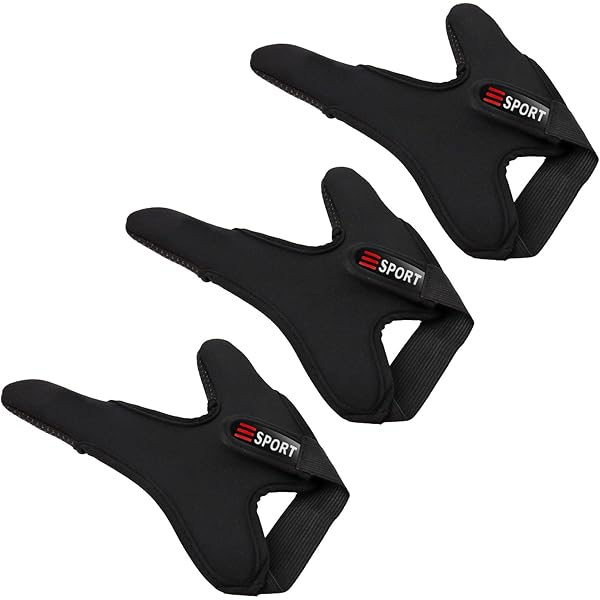 Color Guard Gloves 3-Pack Anti-Slip Fishing Gloves Finger