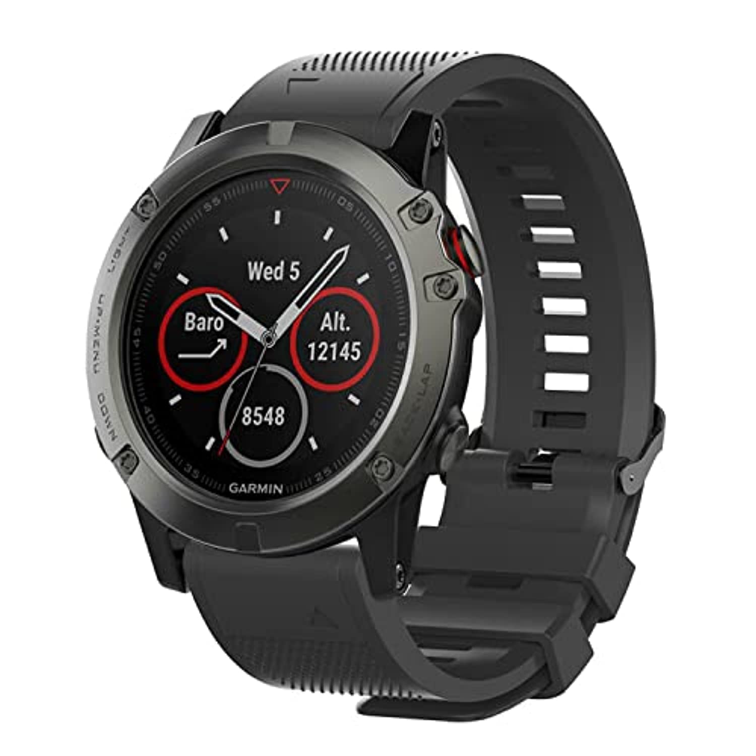 22mm Band Bracelet Strap Compatible for Garmin Fenix 7,Fenix 6,Fenix 6 Pro,Fenix 5,Fenix 5 Plus,Approach S60 S62,Forerunner 935 945,Quick Release Strap Wristband (Black)
