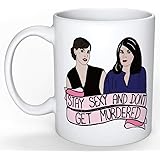 SkyLine902 - My Favorite Murder Mug (Murderino, Stay Sexy and Don't Get Murdered, SSDGM, Georgia, Karen, Podcast, Stay out of