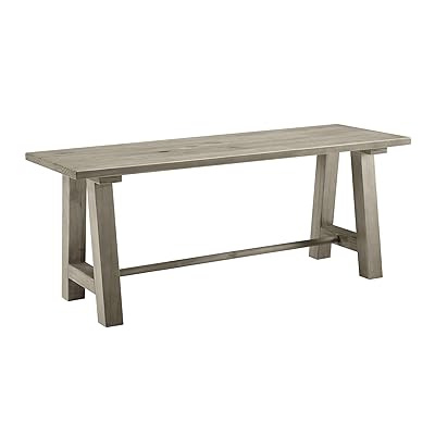 Classic Brands B04102-1102 Farmhouse Medium Bench-Antique White