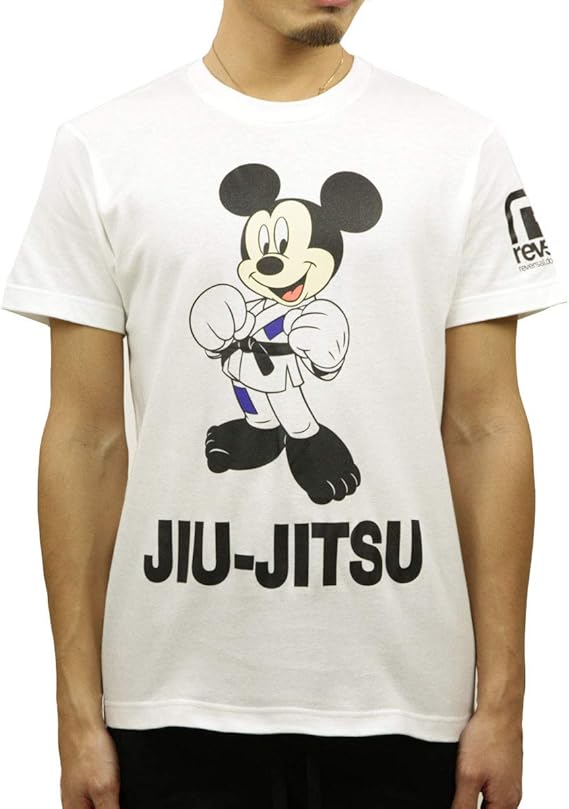 Amazon リバーサル Reversal 正規販売店 メンズ ミッキーマウスデザイン 柔術 クルーネック半袖tシャツ Mickey Mouse Jiu Jitsu Teervmky14aw002 Tシャツ カットソー 通販 Amazon リバーサル Reversal 正規販売店 メンズ ミッキーマウスデザイン 柔術 クルーネック半袖tシャツ Mickey Mouse Jiu Jitsu Teervmky14aw002 Tシャツ カットソー 通販