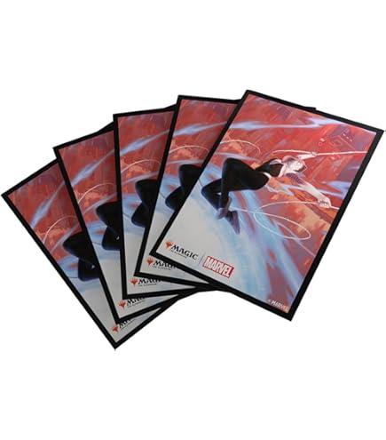 marvel mtg card sleeves Amazon.com: Gamegenic Magic: The Gathering Marvel's Spider-Man Premium Art  Sleeves - Spider-Man Island