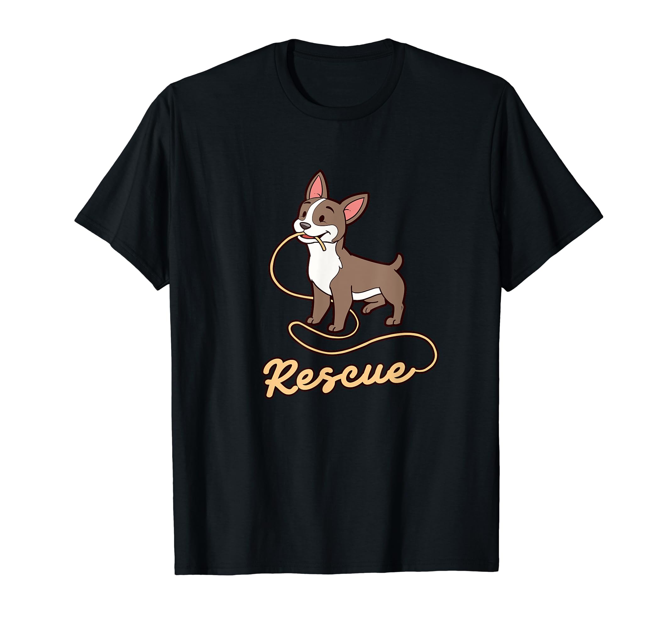 Cute Dog Lover Rescue Dog T-Shirt