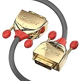 LINDY 36215 10m DVI-D Single Link, Gold Line