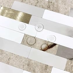 AULIGET 2 Sheets Faux Stone Peel and Stick
