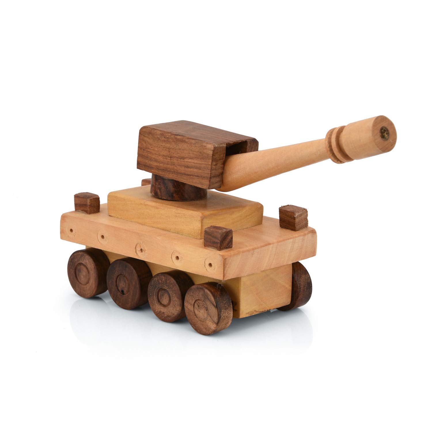 wooden tank toy