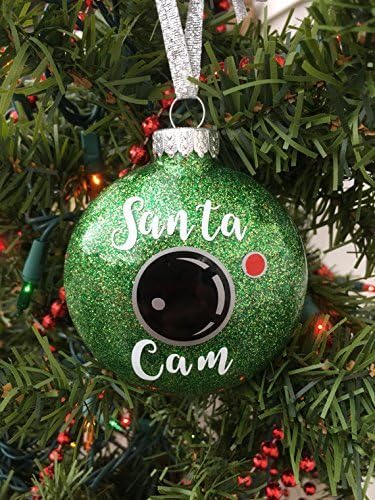 Santa Cam Ornament, Santa Spy Camera, Christmas Ornament, Santa Camera, Funny Christmas Ornament, Kids Ornament